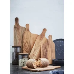 RAW Teak skjærebrett 50x14x1,5 cm