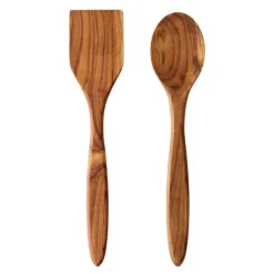 RAW Teak stekspade og sleiv 2 deler