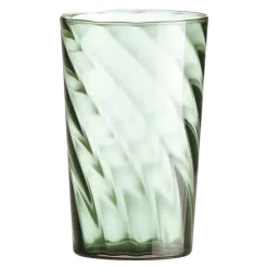 RAW Unique optic highball glass 45 cl green