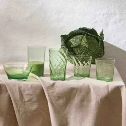 RAW Unique optic vannglass 30 cl green