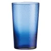 RAW Unique swirl highball glass 45 cl dark blue