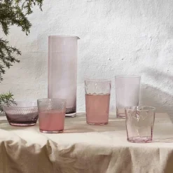 RAW Unique swirl highball 45 cl pink