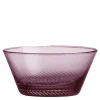 RAW Unique swirl skål 12,5x6x8 cm pink
