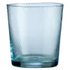 RAW Unique swirl vannglass 30 cl light blue