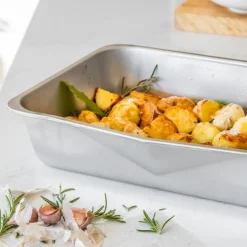 Recycled Aluminium ovnsbrett 40x28 cm