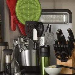 Redskapsholder 12x21,5 cm rustfritt stål