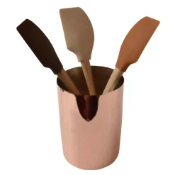 Redskapskrukke 12x16 cm børstet kobber
