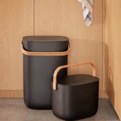 Reflect avfallsbøtte 16L til 2 poser svart