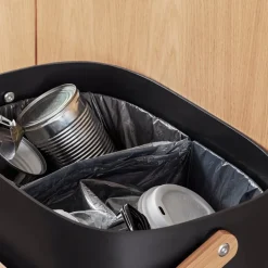 Reflect avfallsbøtte 16L til 2 poser svart