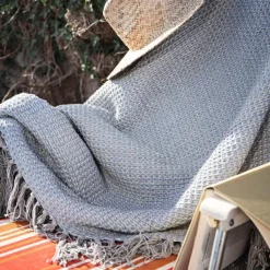 Reflection håndkle 50x100 cm blå