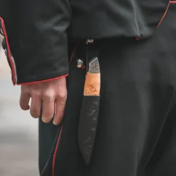 Renessanse bunadskniv 19 cm masurbjørk