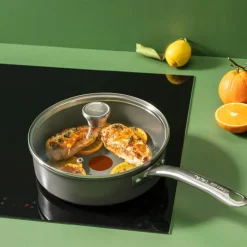 Renew+ sautépanne 24 cm grå