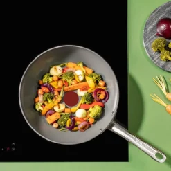 Renew+ wokpanne 28 cm grå