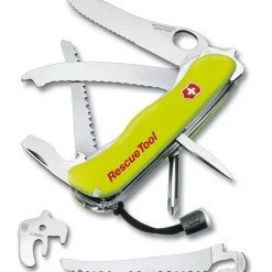 Rescue Tool lommekniv 111mm 13 funksjoner gul