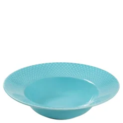 Rhombe Color dyp tallerken 24,5 cm turkis