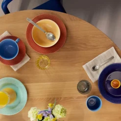 Rhombe Color eggeglass 5 cm gul