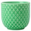 Rhombe Color eggeglass 5 cm grønn