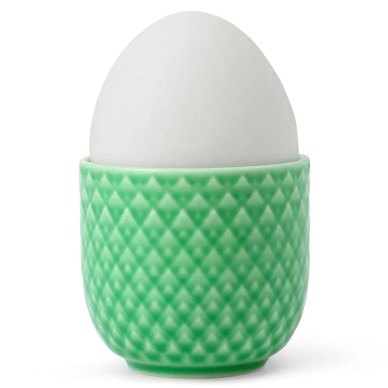 Rhombe Color eggeglass 5 cm grønn