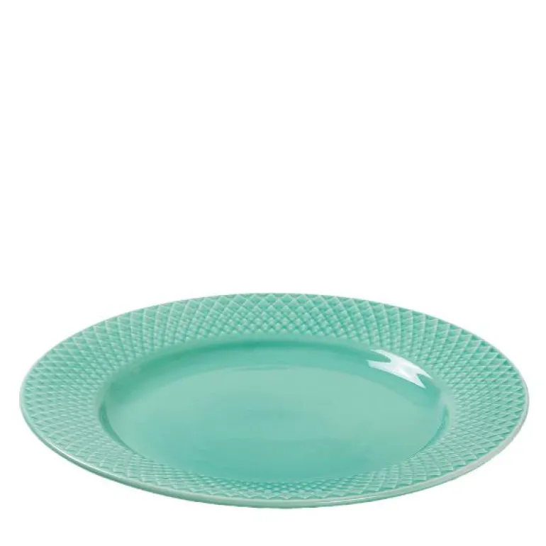 Rhombe Color lunsjtallerken 21 cm aqua