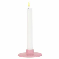 Rhombe Color lysestake 3 cm rosa