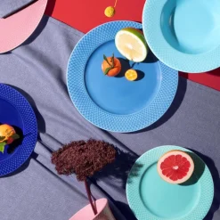 Rhombe Color middagstallerken 27 cm blå