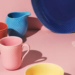 Rhombe Color oval serveringsfat 35x26,5 cm mørk blå