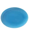 Rhombe Color oval serveringsfat 28,5x21,5 cm blå
