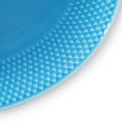 Rhombe Color oval serveringsfat 28,5x21,5 cm blå