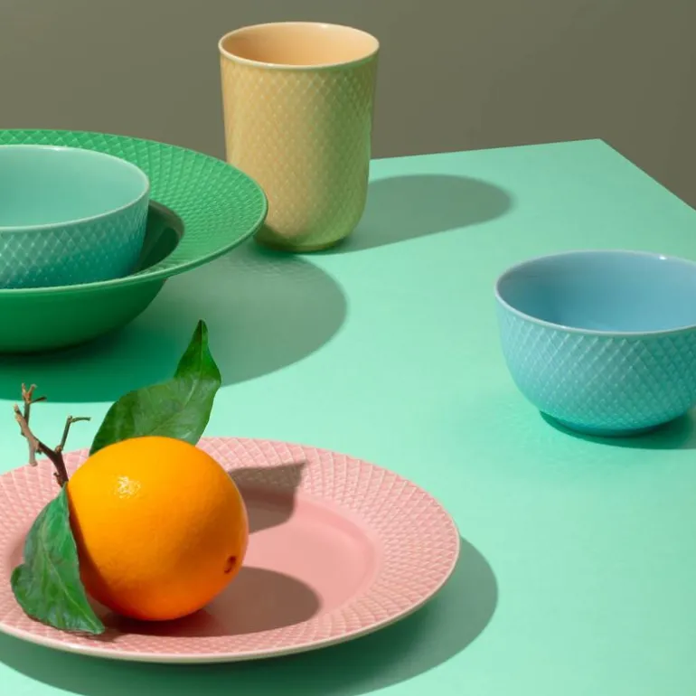 Rhombe Color skål 13 cm aqua