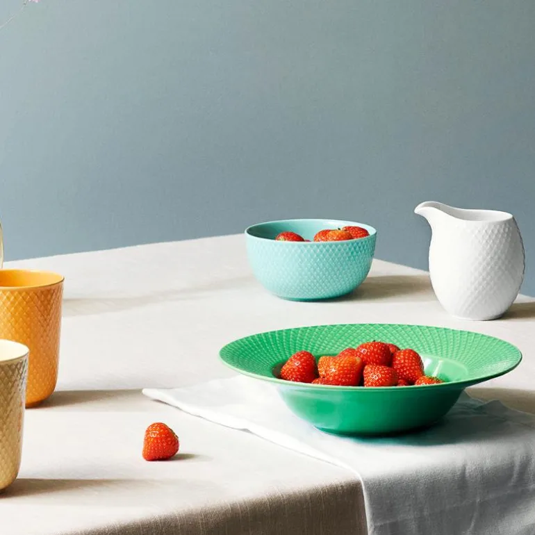 Rhombe Color skål 13 cm aqua