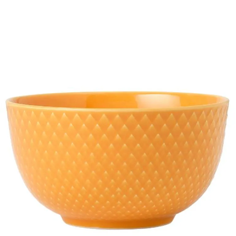 Rhombe Color skål 11 cm gul