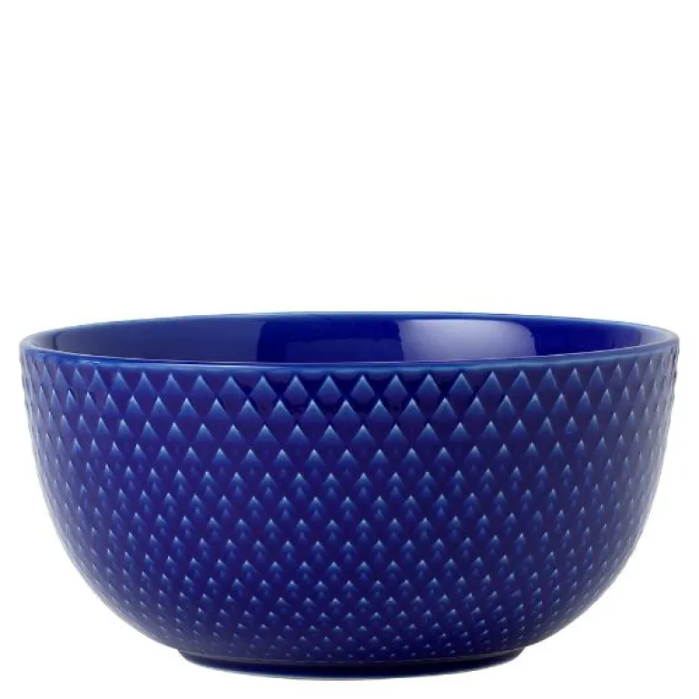 Rhombe Color skål 13 cm mørk blå