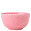 Rhombe Color skål 11 cm rosa