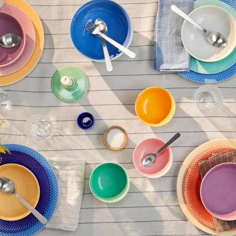 Rhombe Color skål 11 cm rosa