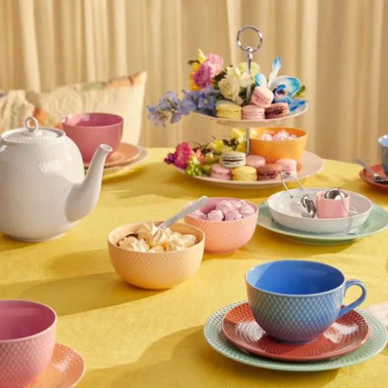 Rhombe Color skål 13 cm sand