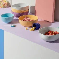 Rhombe Color skål 11 cm turkis