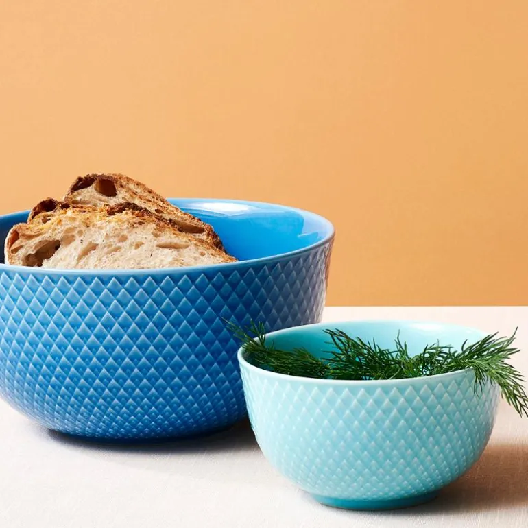 Rhombe Color skål 11 cm turkis