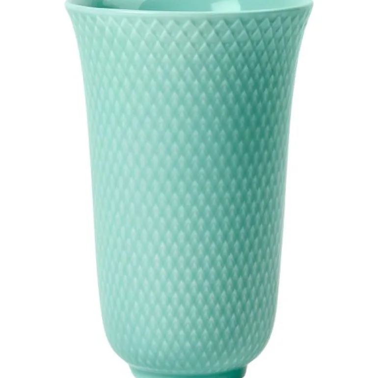 Rhombe Color vase 15 cm aqua porselen