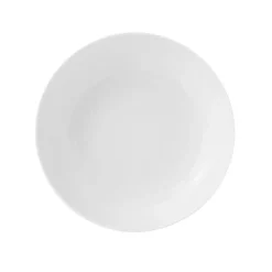 Rhombe coupe tallerken 20 cm hvit