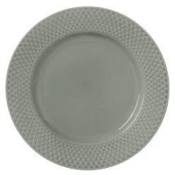 Rhombe Earth tallerken 21 cm moss