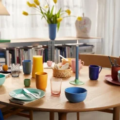 Rhombe kopp 33 cl mørk blå