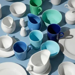 Rhombe kopp 33 cl mørk blå