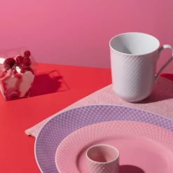 Rhombe krus 33 cl hvit 2 stk