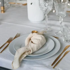 Rhombe tallerken 21 cm hvit