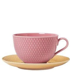 Rhombe tekopp 39 cl rosa/sand