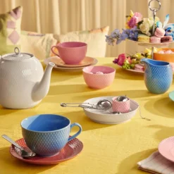 Rhombe tekopp 39 cl rosa/sand