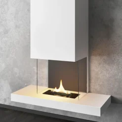 Riff vegghengt peis 180 1,05L hvit