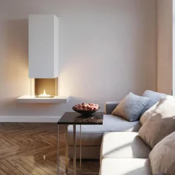 Riff vegghengt peis 180 1,05L hvit