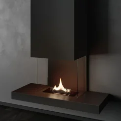 Riff vegghengt peis 180 1,05L svart