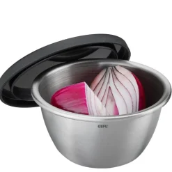 Rino bollesett 2 stk 100 ml stål/svart